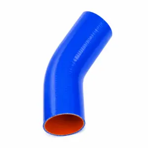 RF 57mm 45° Silicone Hose Bend – 4-Ply 5mm, 150mm Legs