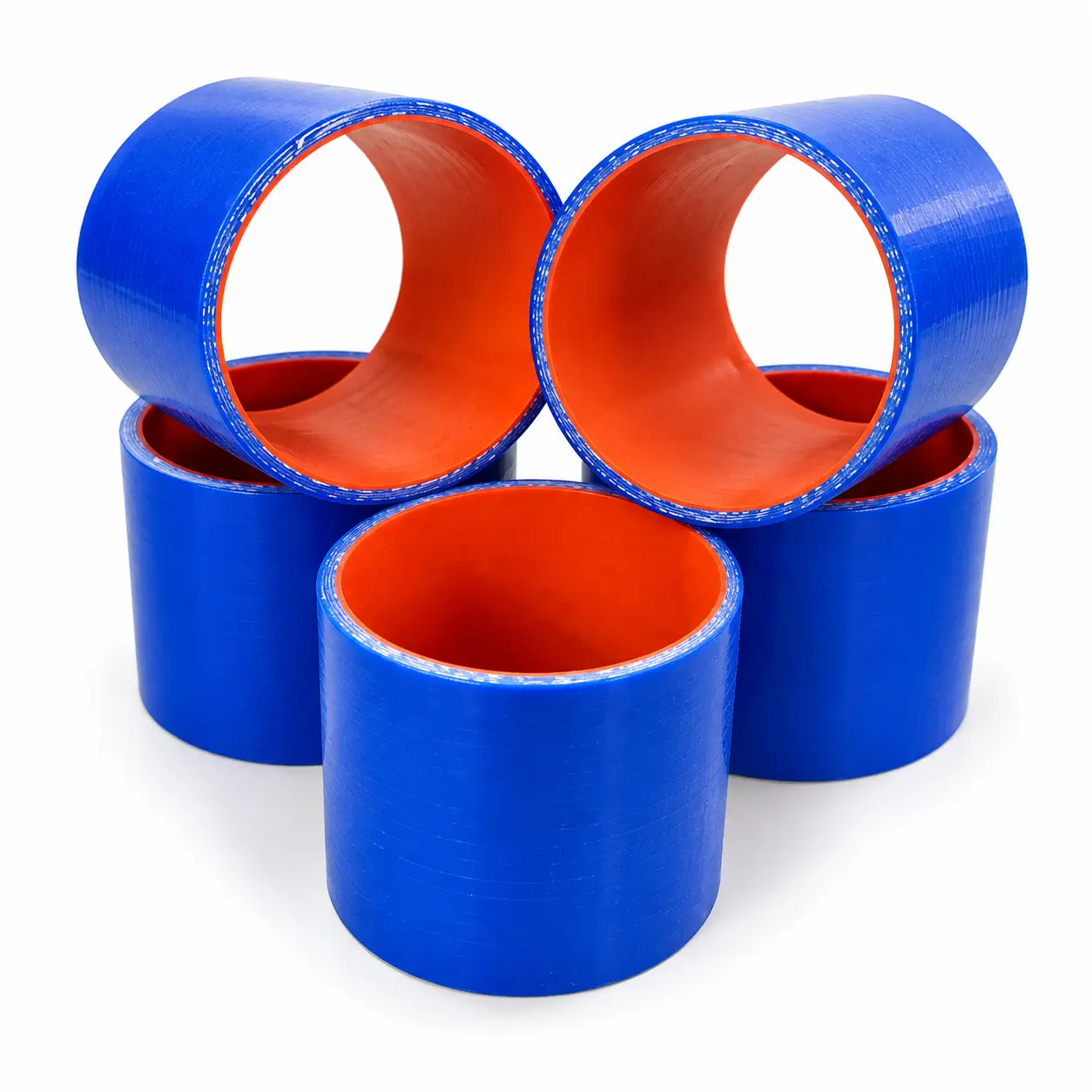 Silicone Straight 50mm x 100mm BLUE